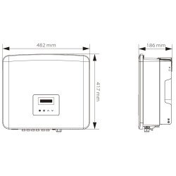 Inversor Red Autoconsumo trifásico Solax X3-PRO-12K G2 12000 W Generación 2 con Wifi